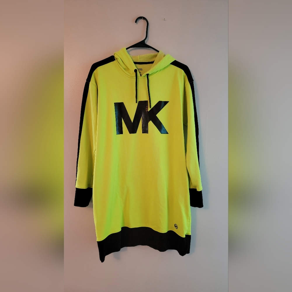 MK sweatshirt (alongated design) for women phosphoric.